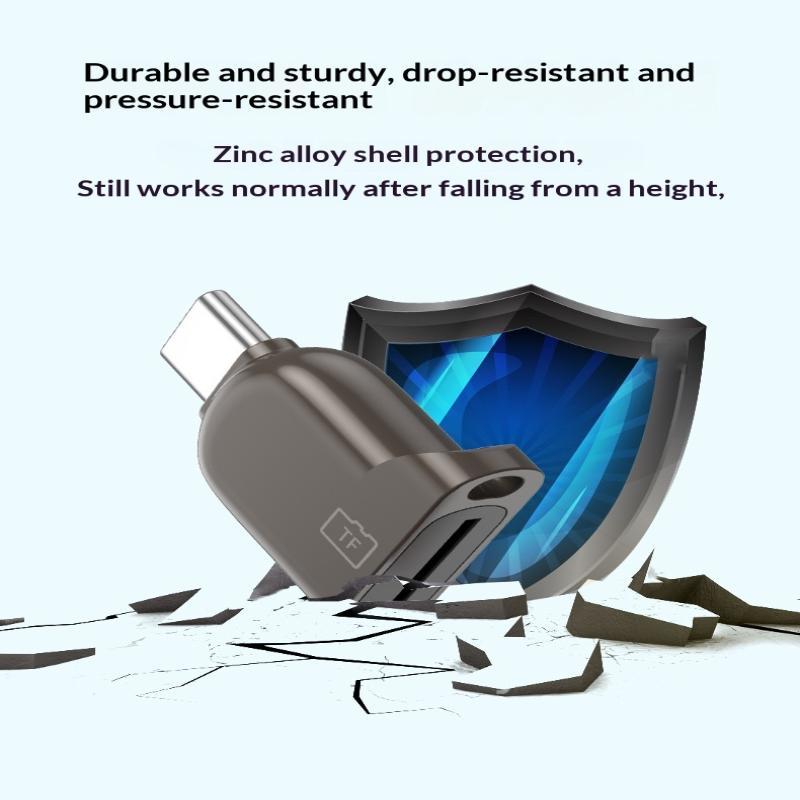 Portable Type C 3.0 Card Reader Tf Memory Card Reader Usb Flash Drive Cardreader For Pc Laptop Accessories Mini Tf Card Reader