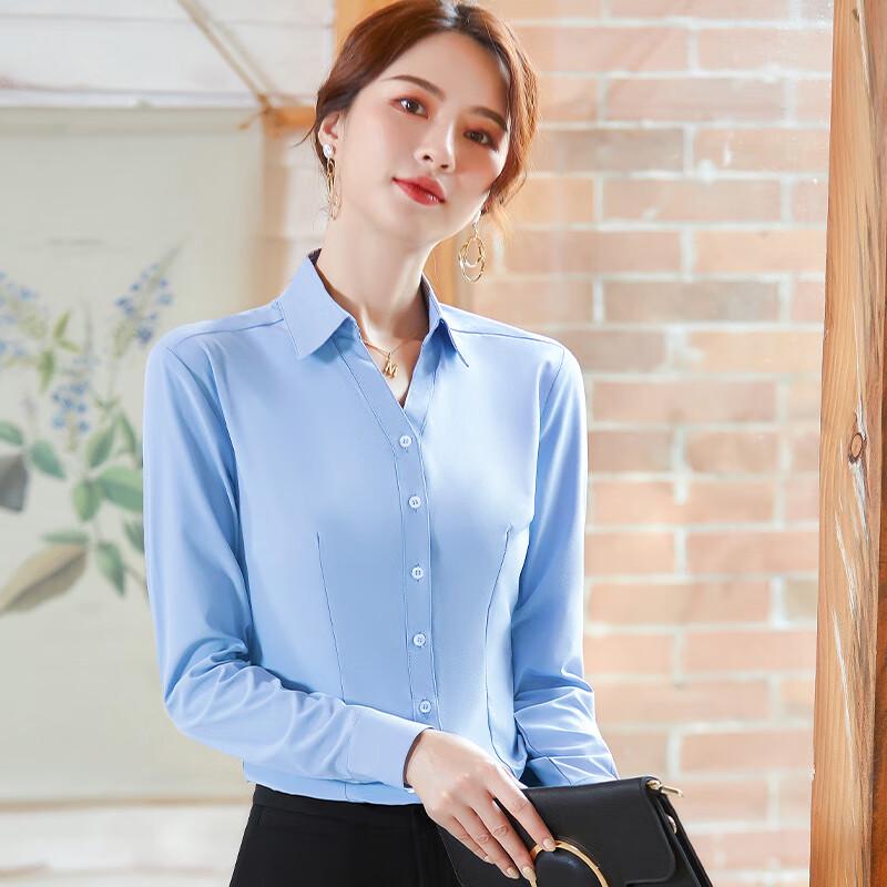 

Trolloman Women s V-Neck Long Sleeve Blouse M