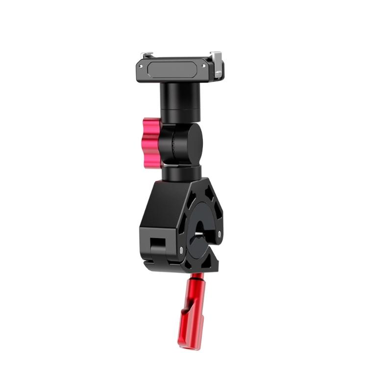 Quick Release Action Camera Handlebar Mount With 360 Adjustable Rotation Aluminum Alloy Clamp For Bikes Motorcycles