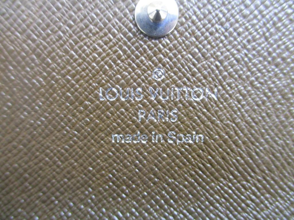 Authentic LOUIS VUITTON Dark Brown Taiga Leather Multicles 6 Key Cases #a650  Refurbished