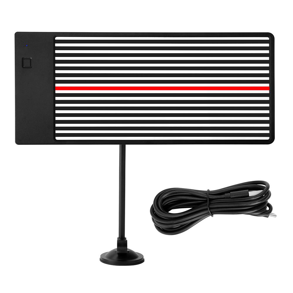

LED Light Line Wire Board Car Paintless Dent Removal Support Battery USB Reflection Board Tools for Car Depression Assist Repair чёрный