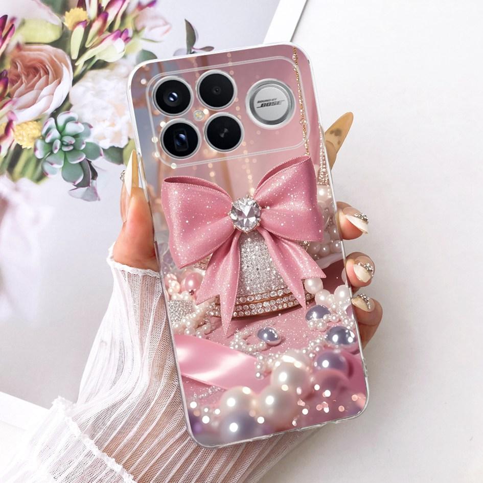 For Xiaomi POCO F8 Ultra Case Luxury Dragon Cartoon Transparent TPU Protection Cover For Poco F8 Pro Ultra PocoF8 Pro Soft Funda
