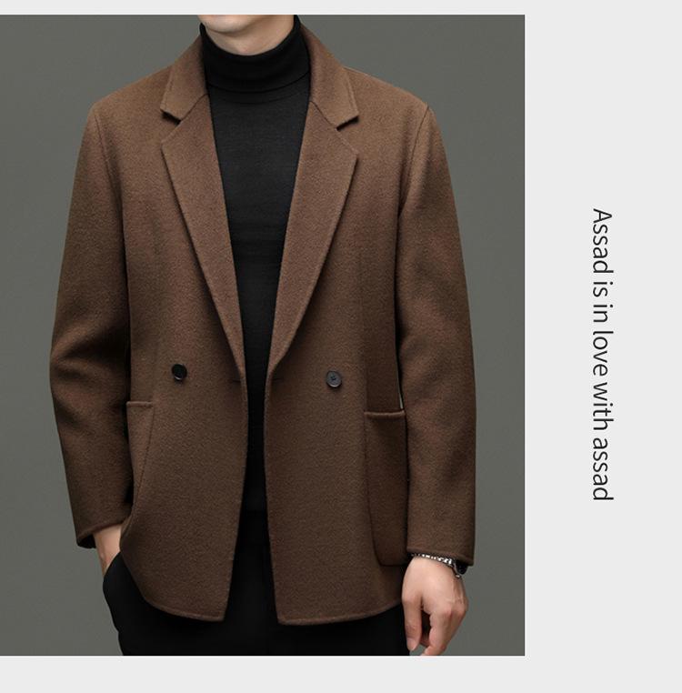 Vielseitige Wolljacke im koreanischen Stil für Herren - Herbst/Winter 2025