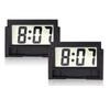 Electronic Digital Display Car Clock Self Adhesive Simple Digital Clock Car Electronic Clock Dashboard Time Car Accessories