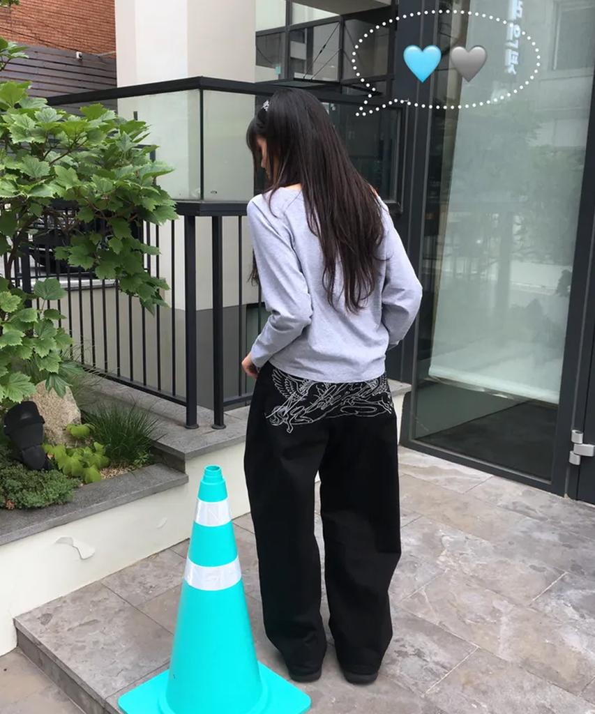 Lougeu Pegasus Wide Pants_Black