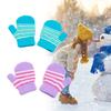 Infant Windproof Glove Winter Sports Thicken Gloves for Outdoor Walking Running