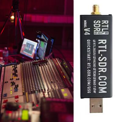 RTL-SDR Blog V4 R828D RTL2832U 1PPM TCXO HF Bias Tee SMA Software Defined Radio with Dipole Antenna Kit