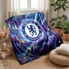 Chelsea FC Theme blanket Soft Flannel Blanket Plush Throw Blanket Cozy Sofa Bed Blanket for Home Decor