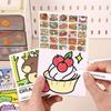 Portable Cartoon Coloring Book 25Sheets Painting Album Graffiti Coloring Books  Creative Learning