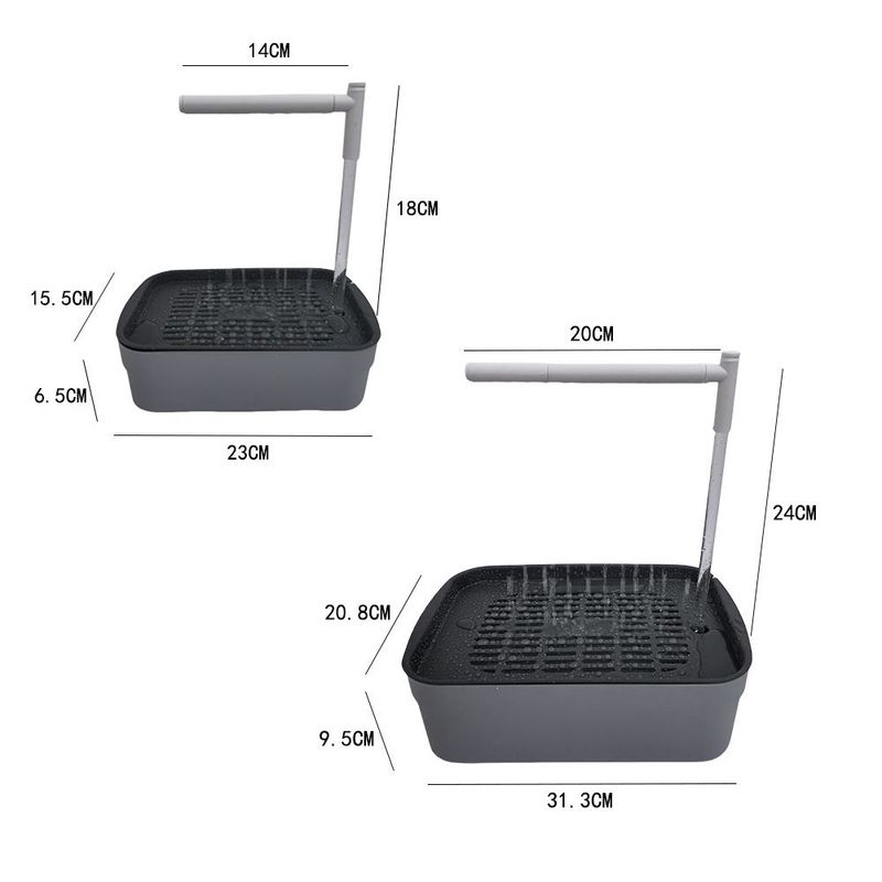 Professionelle Automatische Papageien Vogelbadewanne USB Elektrisch Haustier Zirkulierendes Wasser Badewanne Vogelbadewanne Duschbrunnen Haustierbedarf