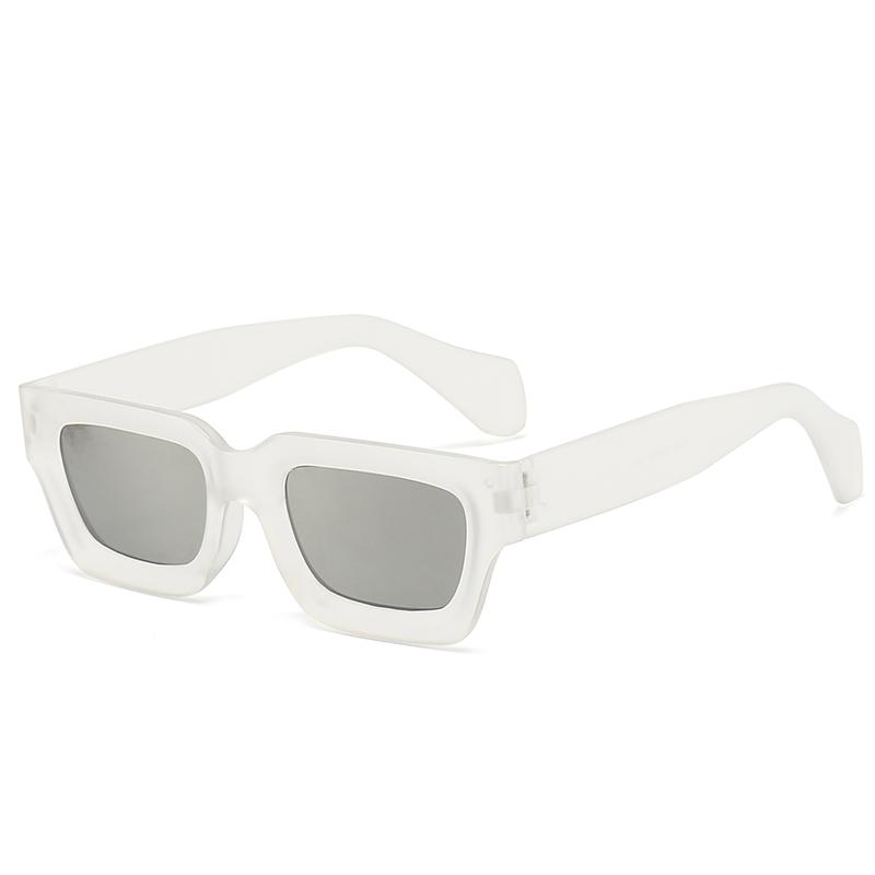 New Style Sweet-Cool Square-Frame Sunglasses Women's Street Style Trendy Fashion Sunglasses 5384