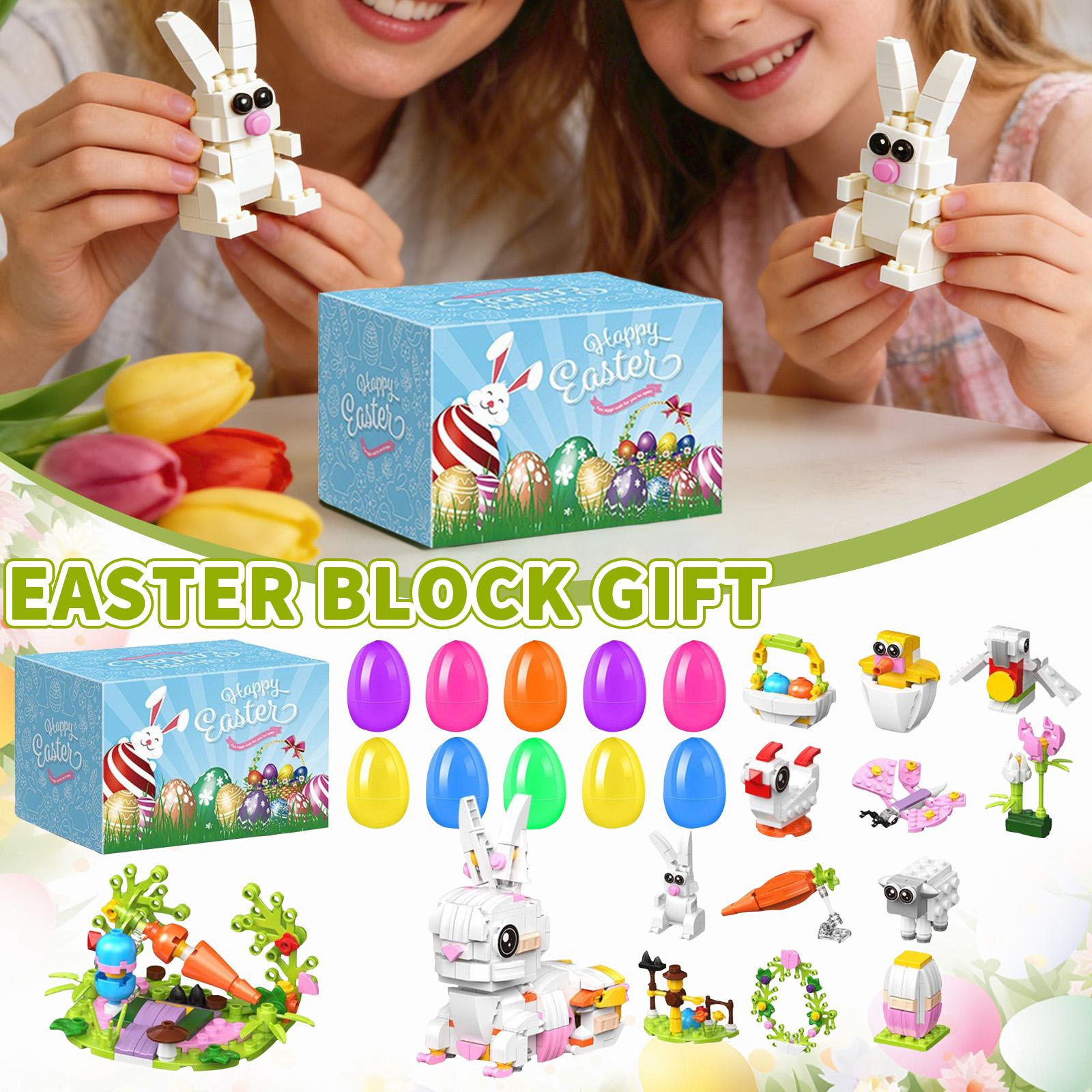 Животное Строительство Пасхальное Яйцо Детали Строительство Игрушка-Яйцо Симулятор One Size