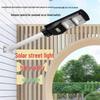 200W Wall-Mounted Solar Outdoor Light with Remote