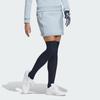 adidas Solid Color Elastic Waist Comfortable Golf Knit Casual Skirt Women Skirts Miracle-Blue HY0860