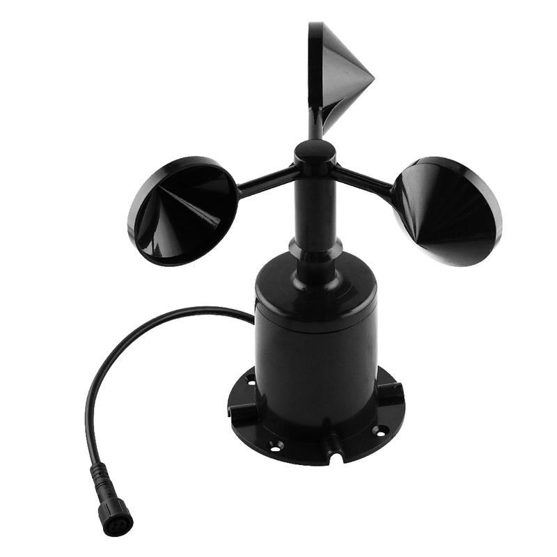 RS485 Pulse Detector 0-5V 0-10V 4-20MA Weather Station 0-60m/s Wind Speed Meter Sensor High-Precision Wind Aemometer Transmitter