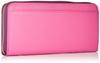 Patrick Cox Venice Long Wallet, Made with Italian Cowhide Leather, Stylish Coloring, Round Zipper, PXLW8BT1, Pink