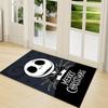1Pc Christmas Jack Skellington Carpet Rug Soft Washable Antislip Home Living Room Sofa Mats Personalized Christmas Rug