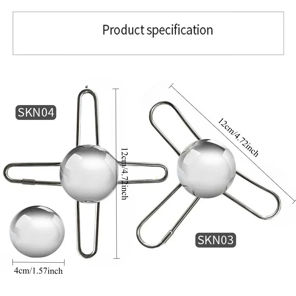 Stainless Steel Ice Balls for Coffee Cooling - Reusable Freezer-Safe Espresso Chiller, Flavor Enhancer Tool