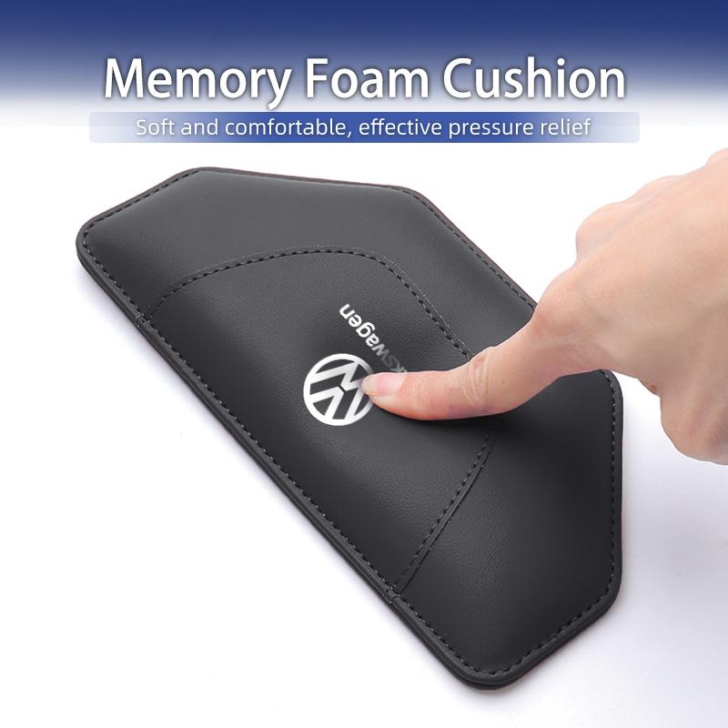 Car Knee Pad Cushion Leg Support Protector Key Accessory For Volkswagen VW ID4 Polo Golf 6 7 8 MK5 MK7 Jetta Passat Tiguan T-ROC