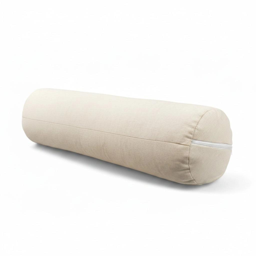 Buckwheat Yoga Bolster, Cocoa