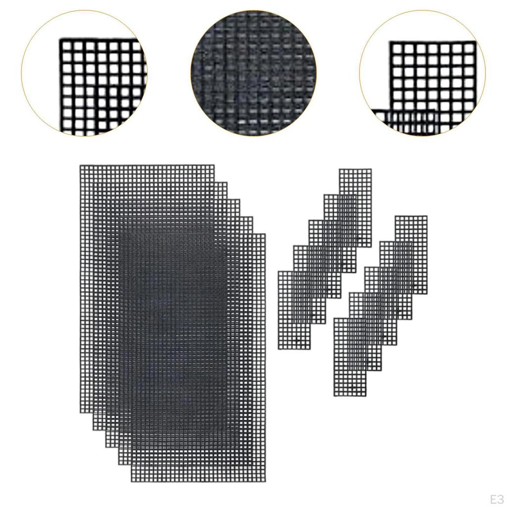 PP Mesh Canvas Sheets Crafting Crochet Projects Handmade Lightweight Make Dividers Cross Stitch