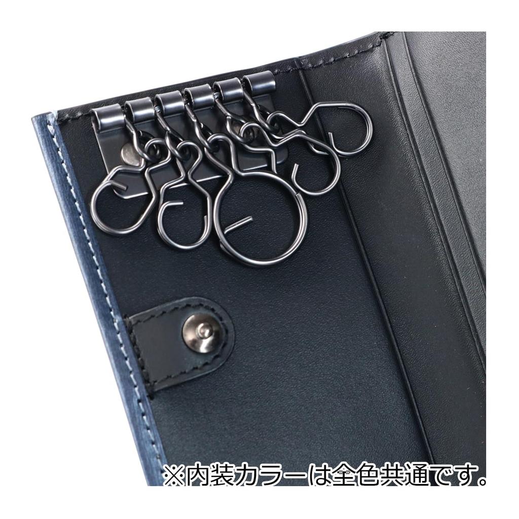 En Key Key Coin Coin Card 345222 LANVIN En Our Limited Custom Adult Genuine Leather Navy [LANVIN Bleu] Case, Holder, Purse, Case, Case, Multi-case,