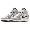 Air Jordan 1 Mid SE Craft GS Inside Out - Cement Grey Sneakers Dziecięce Czarne Białe Tech-Grey FD9091-002