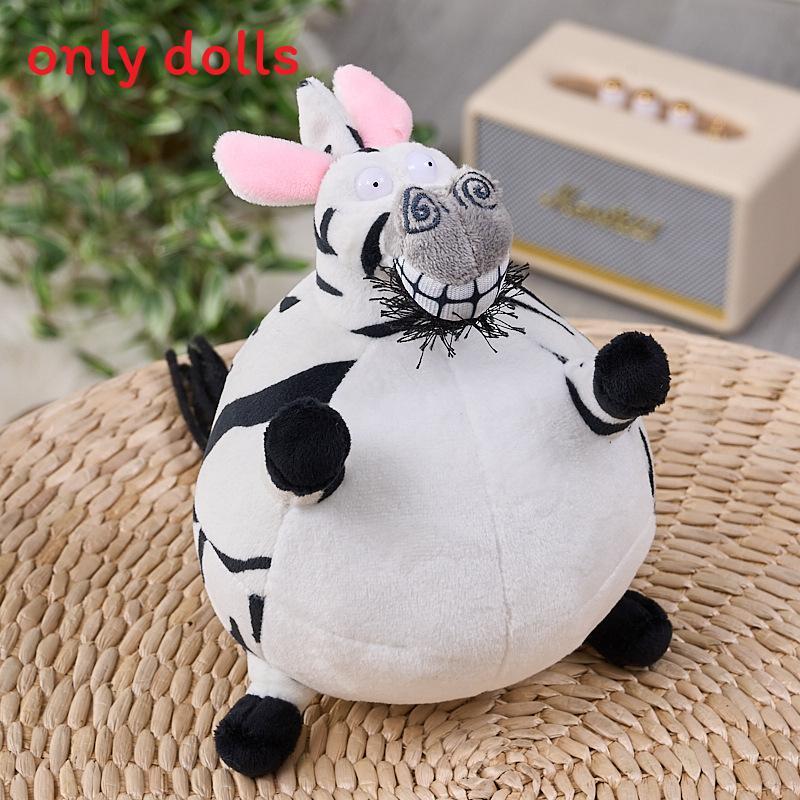 Hippopotamus Unicorn And Giraffe Plush Toy Keychain Pony With Soft Short Plush For Collectors And Decor