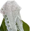 Women Triangular Scarf Summer Thin Sun Protection Lace Headscarf French Breathable Versatile Hair Band Funny Girl Cute Headscarf