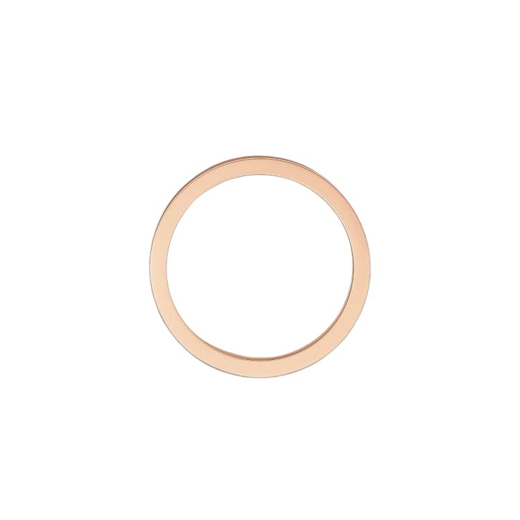 Cartier C De Klassischer Buchstabe Hochzeit 18 Karat Goldring Unisex Ringe Roségold B4087200
