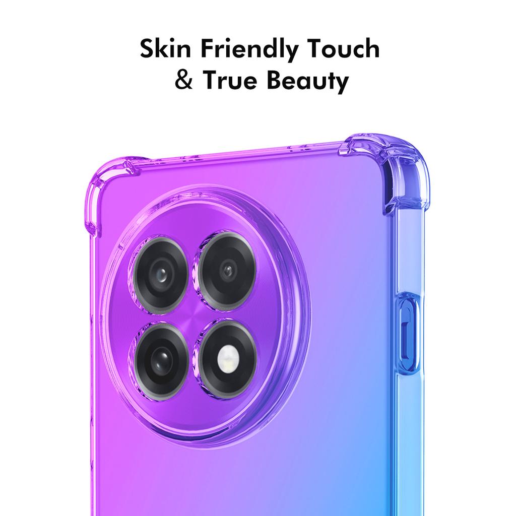 Für OnePlus Ace 5 5G/OnePlus Ace 5 Pro 5G/OnePlus 13R 5G TPU Hülle ENKAY Verdickte Vier-Ecken-Sturzsichere Handy-Rückseite