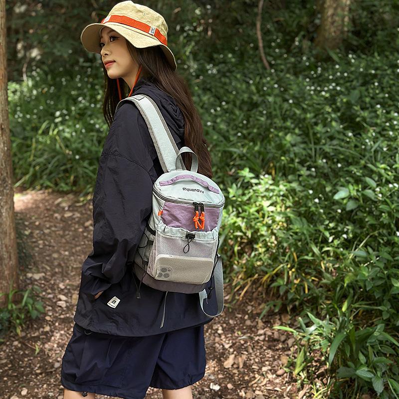 Outdoor Mountaineering Bag Light Sports Backpack Mountain Climbing Hiking Backpack Niche Premium Travel Small School Bag