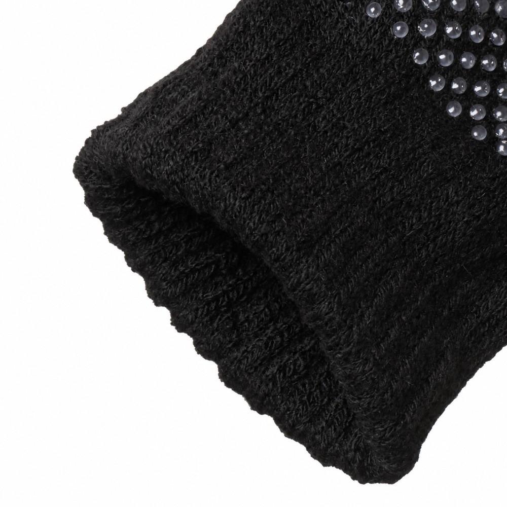 1 Pair Knitted Yoga Gloves Lightweight Cycling Gloves Fingerless Gloves Fitness Exercise