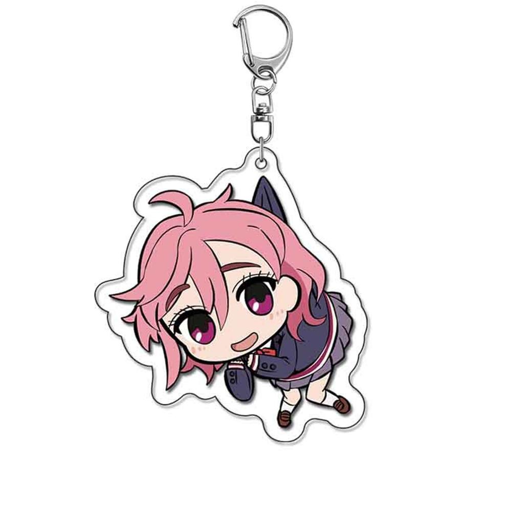 Cartoon Anime Movie Transparent Acrylic Keychain Pendant, Exquisite Gift Hanging Accessories For Backpacks
