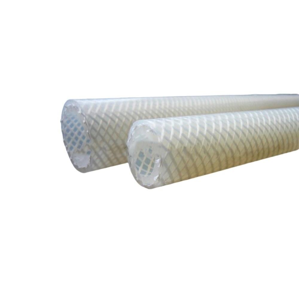 White High Pressure Flexible Hose 30-200cm Spiral Bathroom Water Inlet Hose Plastic Wrapped PVC Braided Hose Water Heater