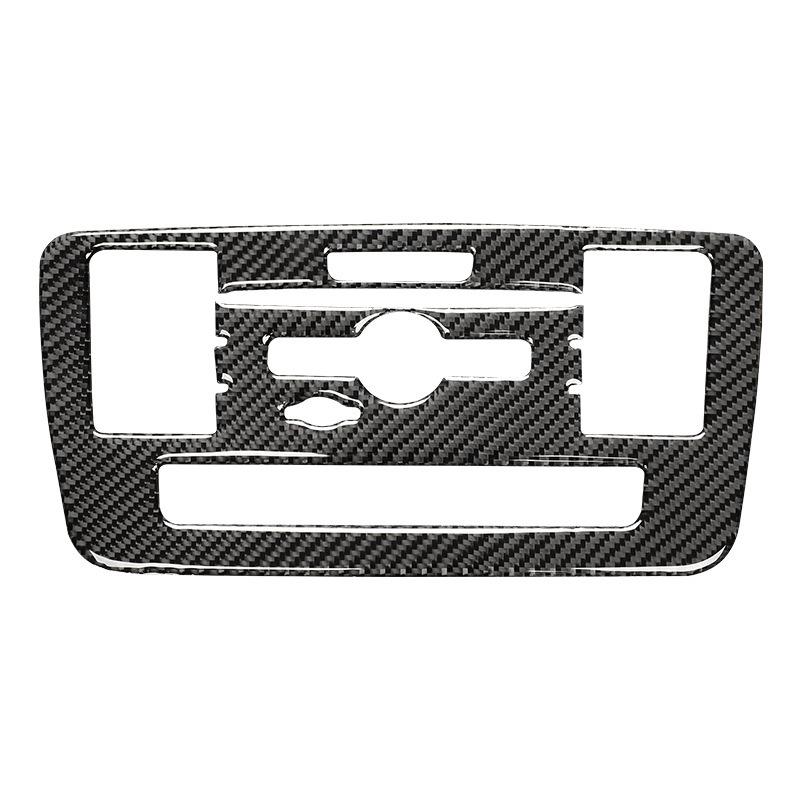 Carbon Fiber Sticker Car CD Air Conditioning Control Panel Cover Trim for Mercedes Benz A Class GLA CLA 2016 2017 2018