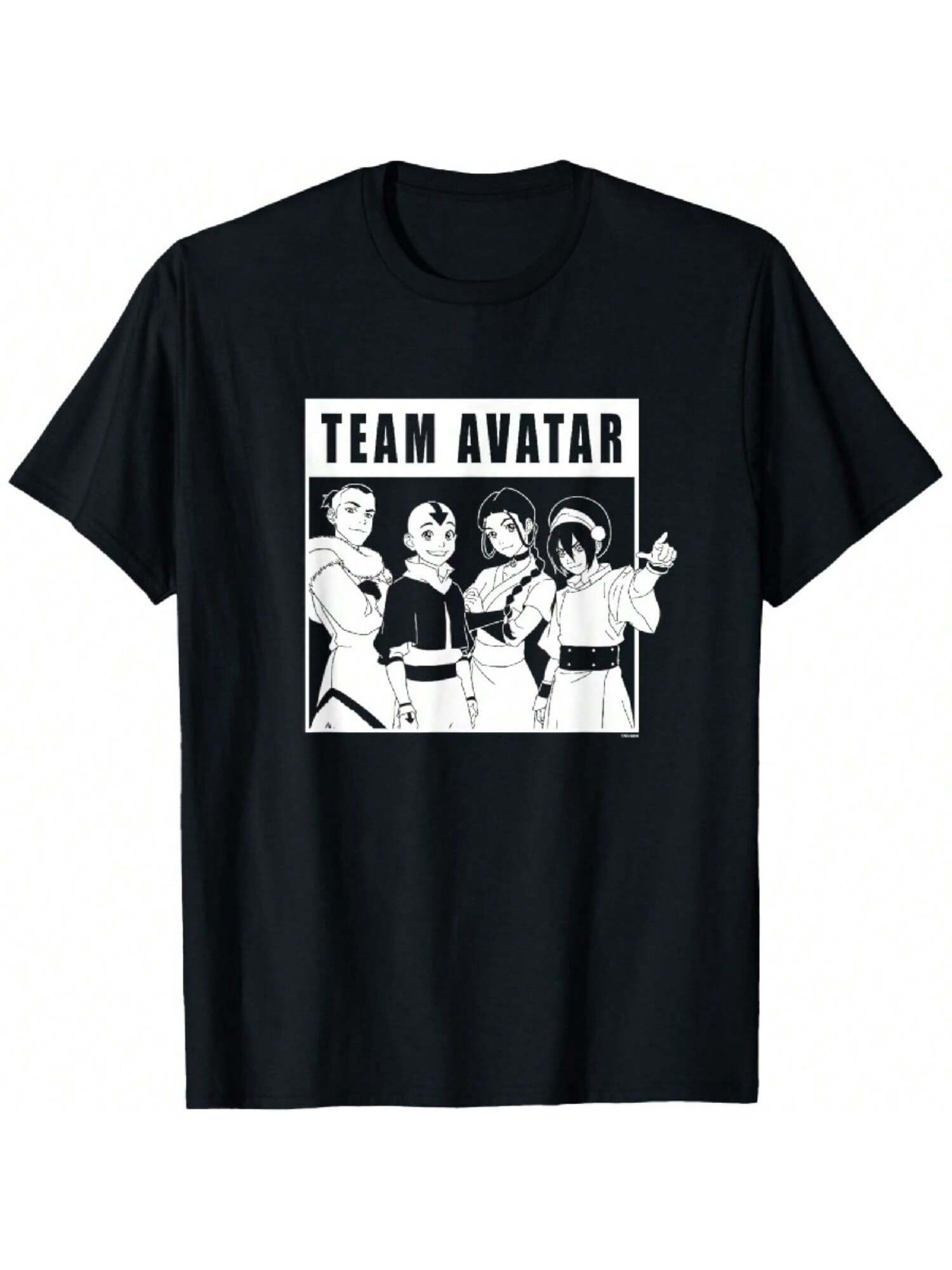 The Last Airbender Team Main Four Group Shot T-Shirt S разноцветный