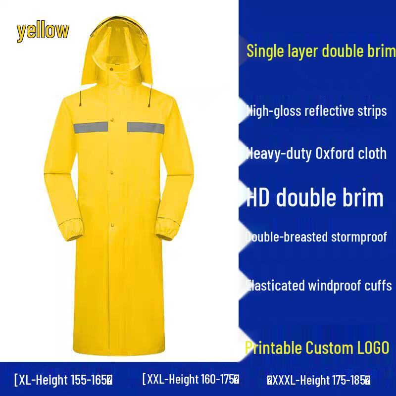 Children s Outdoor Reflective One-Piece Raincoat