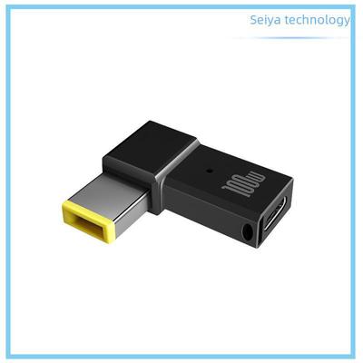 PD Induktionsbogen Zinklegierung 100W DC-Adapter: Typ-C Buchse auf Lenovo Square Port 1145, 20V