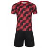Adult Soccer Jersey Set Short Sleeve Team Uniform Custom Print Number Name Sportswear