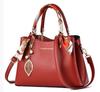 Women Fashi Simplicity Solid Color Handbag Design Silk Scarf Single Shoulder Crossbody Bag