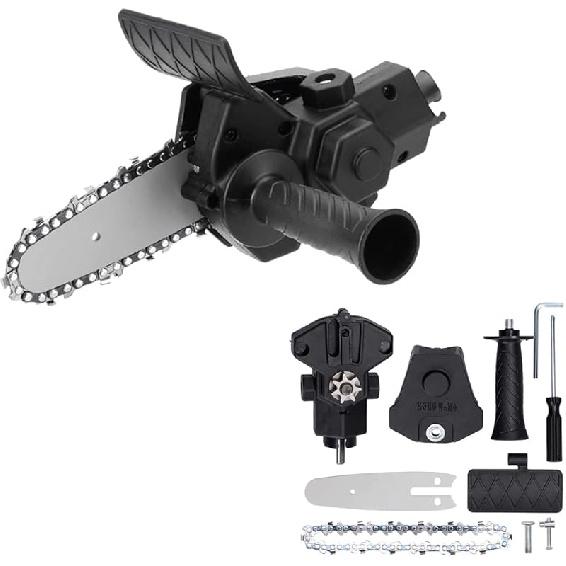 

Набор преобразователя бензопилы - Набор насадки для электрической бензопилы - Адаптер для электрической дрели для бензопилы, преобразующая головка для обрезки веток деревьев во дворе 6inch