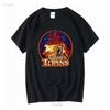 Clash of The Titans Vintage Image T Shirt Long or Short Sleeves Vintage Washed Top For Everyday Wear Casual Fashion Graphic