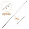VICASKY Music Baton Stainless Music Band Accessories Baton, Steel, Retractable, Conductor, Teaching, Choir, Durable, Lightweight, Concert,