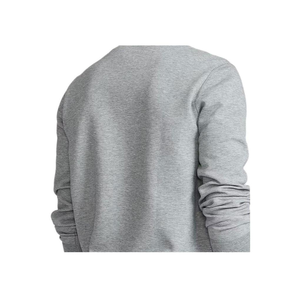 Polo Ralph Lauren Embroidered Pony Logo Crew Neck Long Sleeve Sweatshirt Men sweatshirt Gray MNPOKNI16820867-020