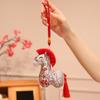 Pony Year Zodiac Plush Toy With Soft Short Pile For Chinese New Year Decoration