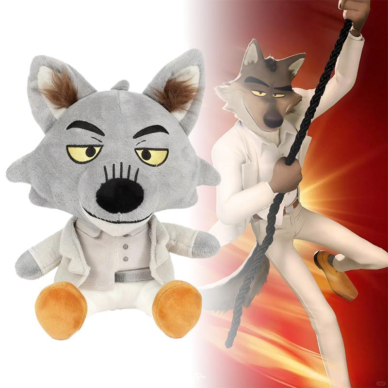 23CM Movie Anime The Bad Guys Plush Toy Cartoon Animals Plushies Figure Peluche Accessories Pillow Soft Sleep Hugging Kids Gifts