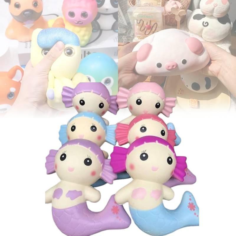 Charm Squishy Mermaid Slow Rising Soft Toy Collection Children Girls Gift Doll