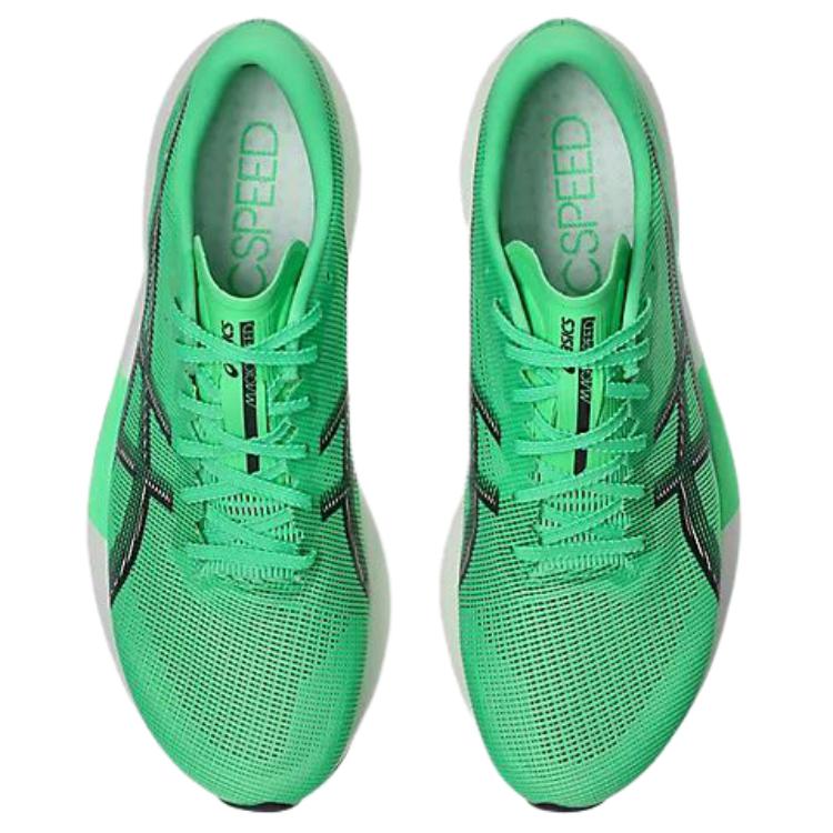 Asics Magic Speed 5 Comfortable Lightweight Bouncing Running Shoes Unisex Sneaker Green Black 1013A183-300