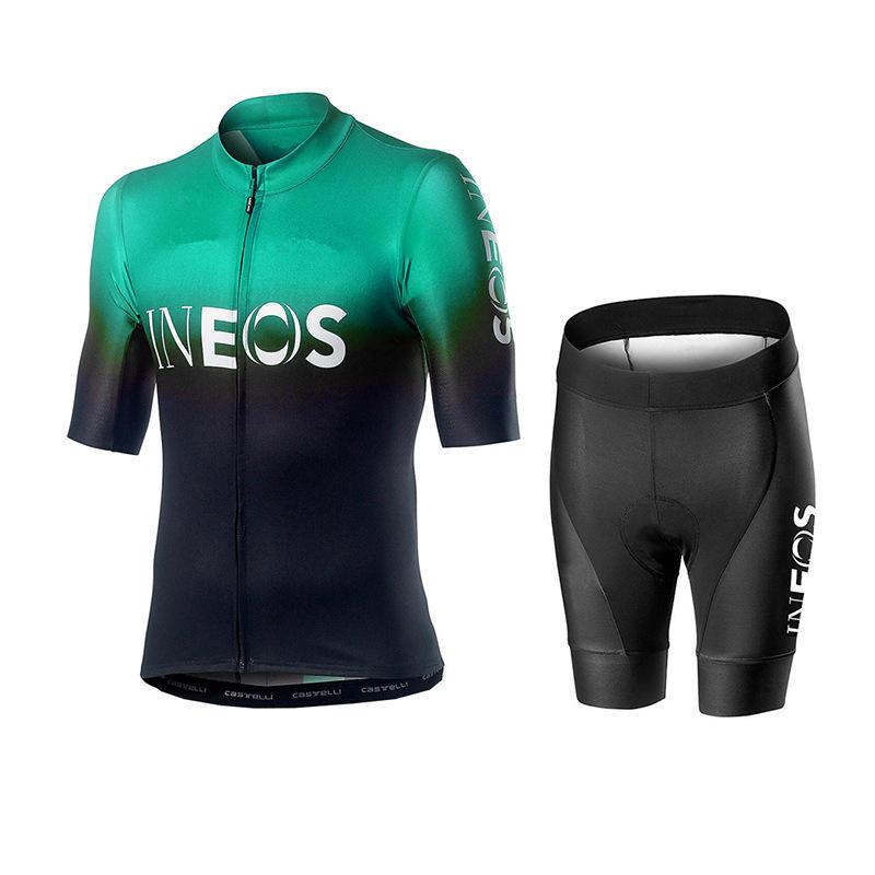 Cycling Suit Men's Summer Cycling Suit Breathable Short-sleeved Top Overalls 2026 Summer Breathable Cycling Suit Set